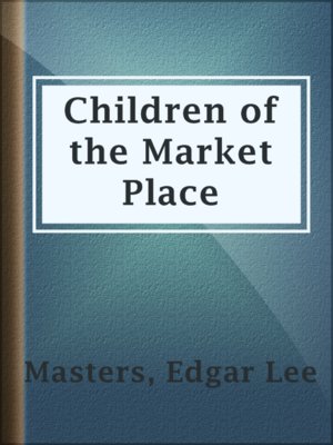 cover image of Children of the Market Place
